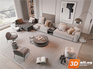 Sofa Minotti Skp Files 